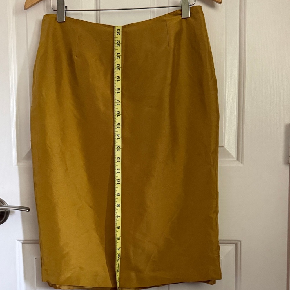Spiegel Mustard Pencil Skirt